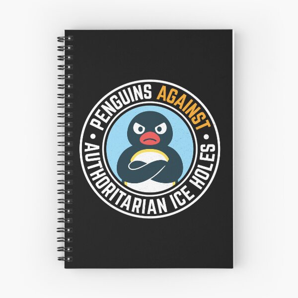 Item preview, Penguins Against Authoritarian Ice Holes designed and sold by MO DESIGNS.