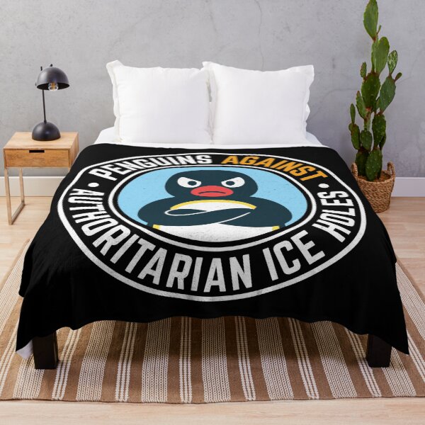 Item preview, Penguins Against Authoritarian Ice Holes designed and sold by MO DESIGNS.