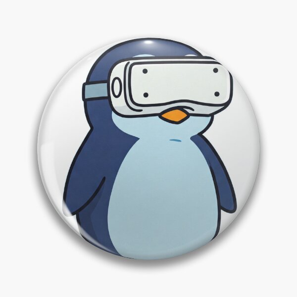 Item preview, penguins wearing virtual reality designed and sold by ThirtyNumber.