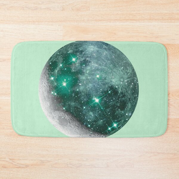 Item preview, Crescent and full moon - green designed and sold by mgro-art.