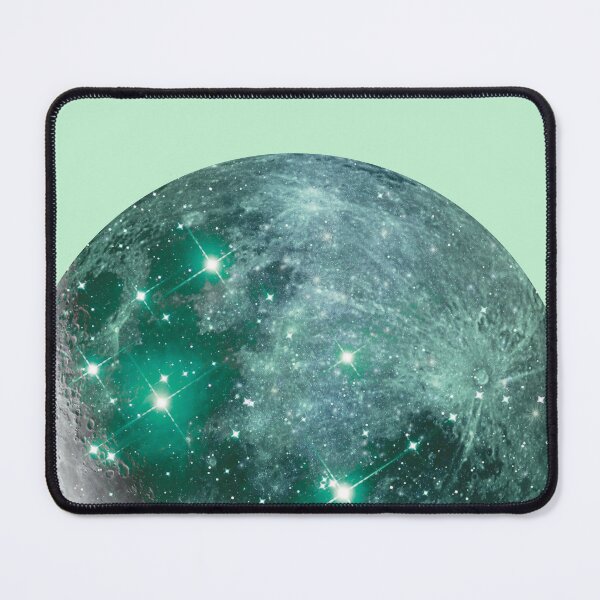 Item preview, Crescent and full moon - green designed and sold by mgro-art.