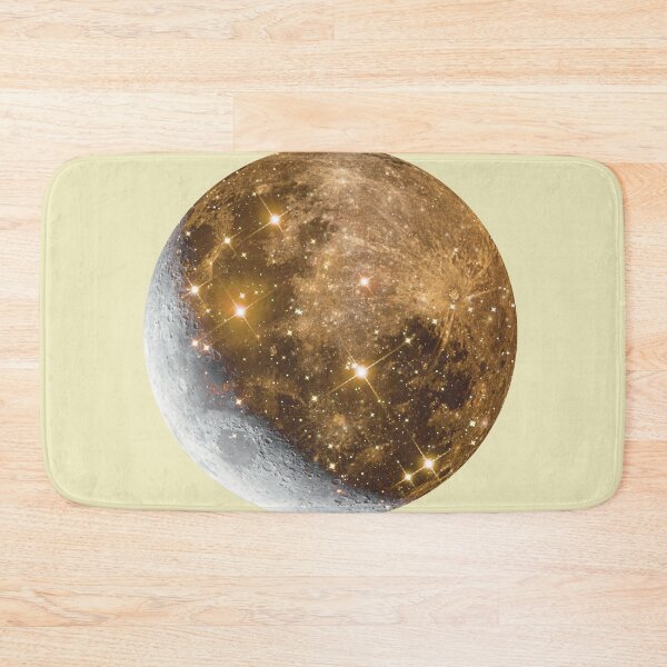 Item preview, Crescent and full moon - gold designed and sold by mgro-art.