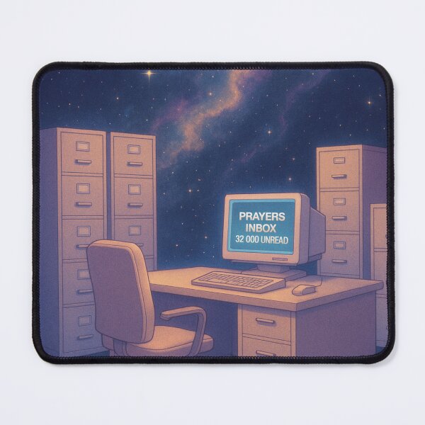 Item preview, SPIRITUALLY UNEMPLOYED — COSMIC OFFICE EDITION designed and sold by ac3iongDcreator.