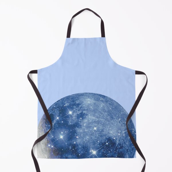 Item preview, Crescent and full moon - blue designed and sold by mgro-art.