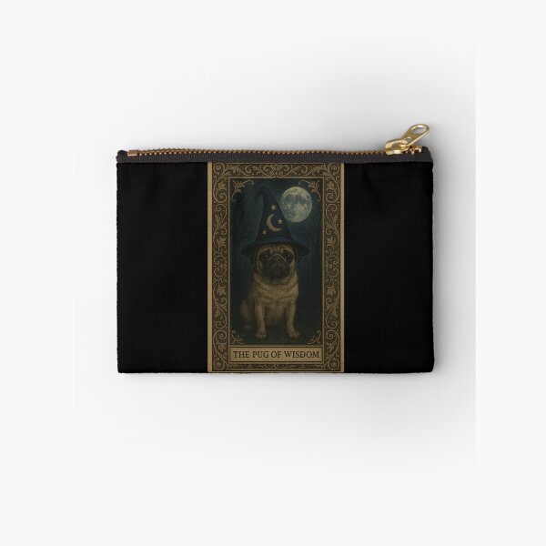 Item preview, Pug of Wisdom Tarot Card designed and sold by Bondrewd1.