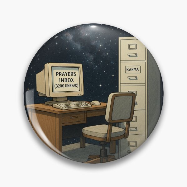 Item preview, SPIRITUALLY UNEMPLOYED — COSMIC OFFICE EDITION designed and sold by ac3iongDcreator.