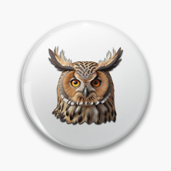 Item preview, OWL HEAD (WHITE) designed and sold by Marlon Oseguera.
