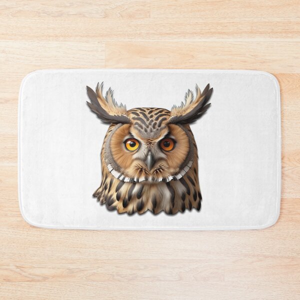 Item preview, OWL HEAD (WHITE) designed and sold by Marlon Oseguera.