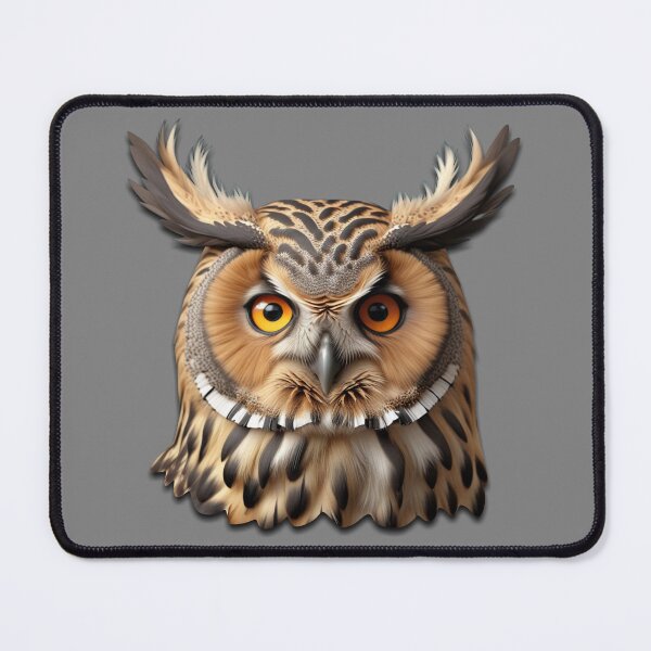 Item preview, OWL HEAD (#808080) designed and sold by Marlon Oseguera.
