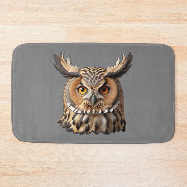 Item preview, OWL HEAD (#808080) designed and sold by Marlon Oseguera.