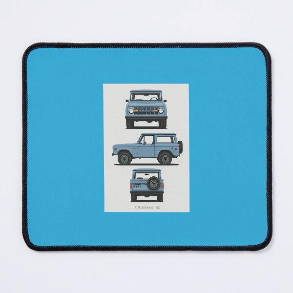 Item preview, 1966 Ford Bronco – Vintage Off-Road SUV Triple-View  designed and sold by TheArtOfCar.