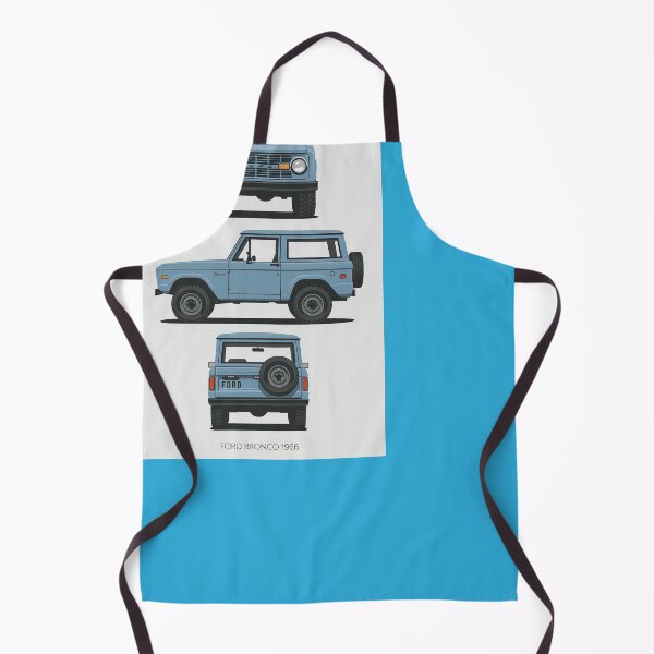 Item preview, 1966 Ford Bronco – Vintage Off-Road SUV Triple-View designed and sold by TheArtOfCar.