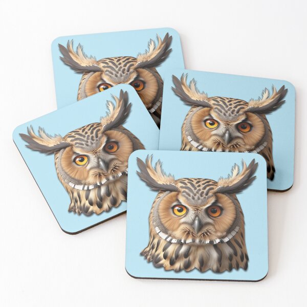 Item preview, OWL HEAD (#B1E2F3) designed and sold by Marlon Oseguera.