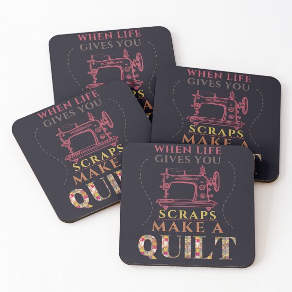 Item preview, When Life Gives You Scraps, Make a Quilt - Funny Quilter designed and sold by Wiss2Arts.