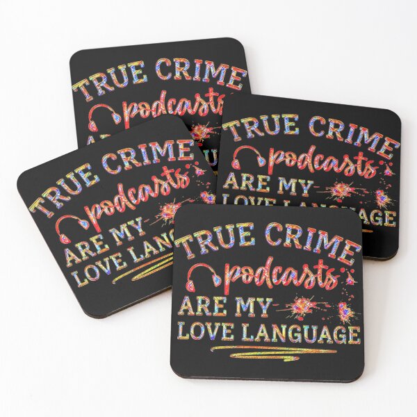 Item preview, True Crime Podcasts Are My Love Language! (impressionist colours.)  designed and sold by CristalleLisa.