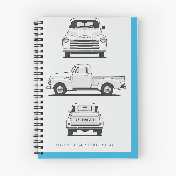 Item preview, 1948 Chevrolet 3100 Advance Design – Classic Pickup Triple-View  designed and sold by TheArtOfCar.