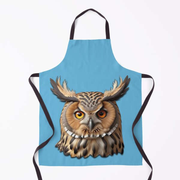 Item preview, OWL HEAD (#65B7DD) designed and sold by Marlon Oseguera.