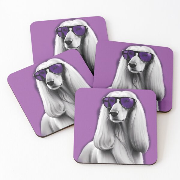 Item preview, Afghan Hound | Mysterious Shades designed and sold by purrfect pattern.
