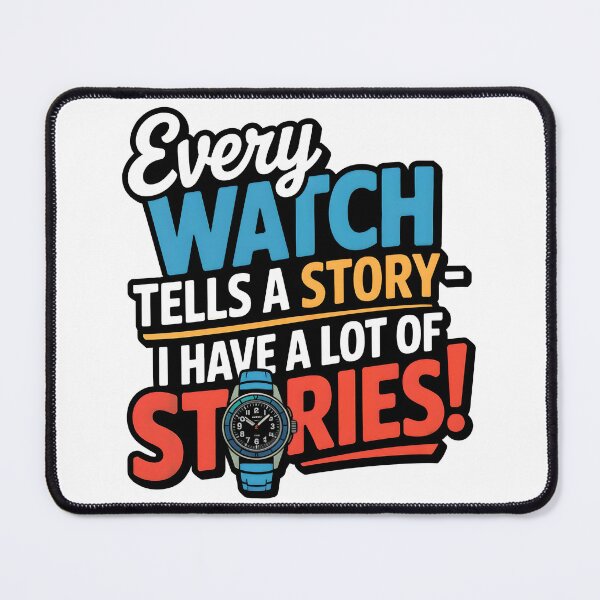 Item preview, Time Told Through Countless Watch Stories designed and sold by WatchesAndMore.