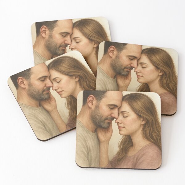 Item preview, In Each Other’s Arms – A Romantic Embrace designed and sold by WasemPrint.