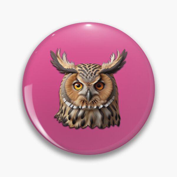 Item preview, OWL HEAD (#E14F90) designed and sold by Marlon Oseguera.