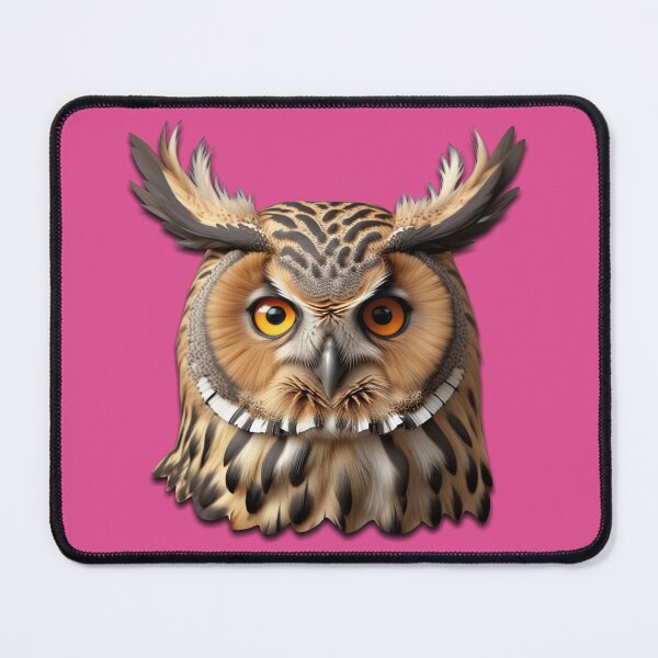 Item preview, OWL HEAD (#E14F90) designed and sold by Marlon Oseguera.