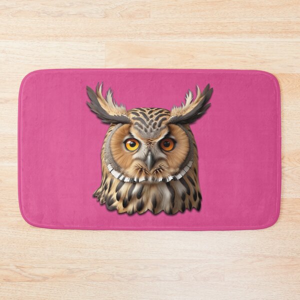 Item preview, OWL HEAD (#E14F90) designed and sold by Marlon Oseguera.