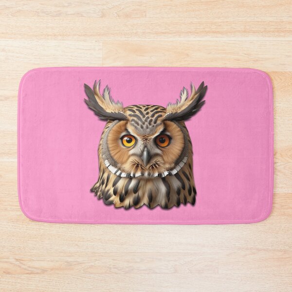 Item preview, OWL HEAD (#FF99CC) designed and sold by Marlon Oseguera.