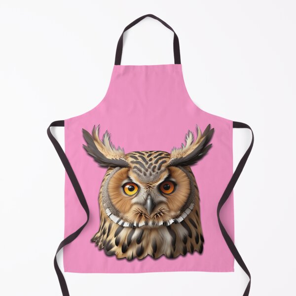 Item preview, OWL HEAD (#FF99CC) designed and sold by Marlon Oseguera.