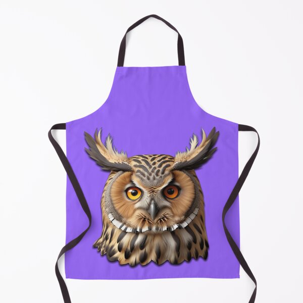 Item preview, OWL HEAD (#9966FF) designed and sold by Marlon Oseguera.