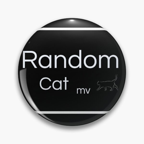 Item preview, random cat mv logo designed and sold by randomcatmv.