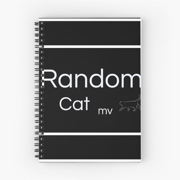 Item preview, random cat mv logo designed and sold by randomcatmv.