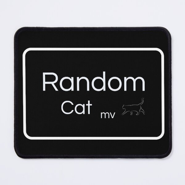 Item preview, random cat mv logo designed and sold by randomcatmv.