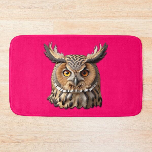 Item preview, OWL HEAD (#FF0066) designed and sold by Marlon Oseguera.