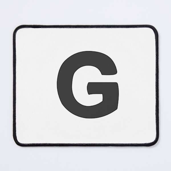 Item preview, letter g black designed and sold by ZiphGames.