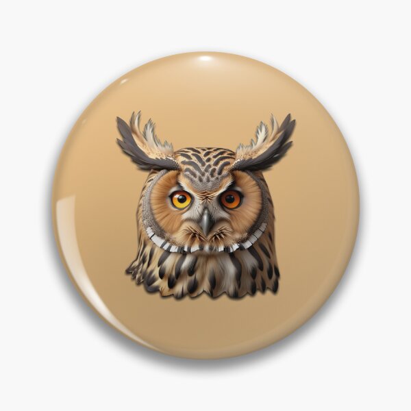 Item preview, OWL HEAD (#E6B97F) designed and sold by Marlon Oseguera.