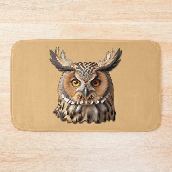 Item preview, OWL HEAD (#E6B97F) designed and sold by Marlon Oseguera.