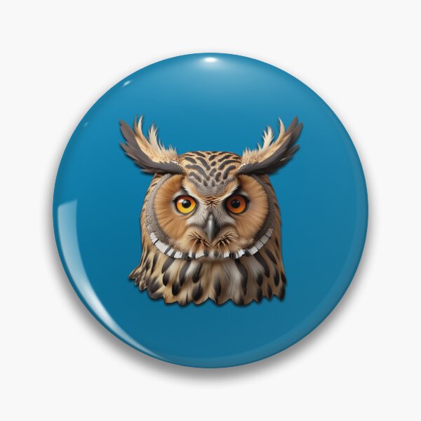 Item preview, OWL HEAD (#027CAD) designed and sold by Marlon Oseguera.