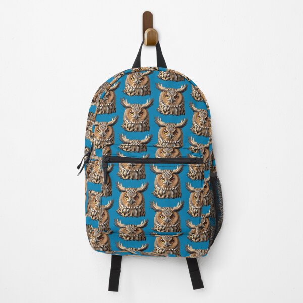 Item preview, OWL HEAD (#027CAD) designed and sold by Marlon Oseguera.
