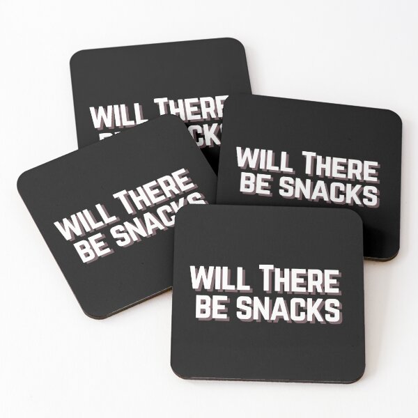 Item preview, Will There Be Snacks  designed and sold by CharmStudio.