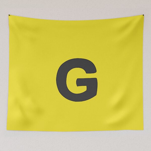 Item preview, letter g black designed and sold by ZiphGames.
