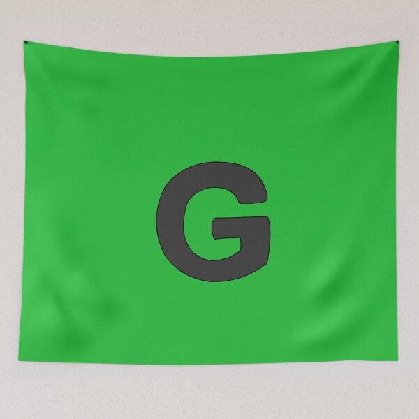 Item preview, letter g black designed and sold by ZiphGames.