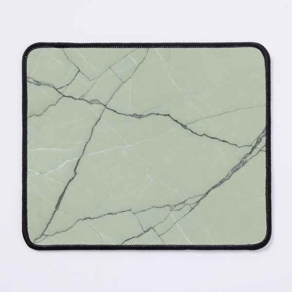 Item preview, A light green marble surface with dark gray and white fracture lines designed and sold by homydesign.