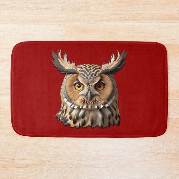 Item preview, OWL HEAD (#990000) designed and sold by Marlon Oseguera.