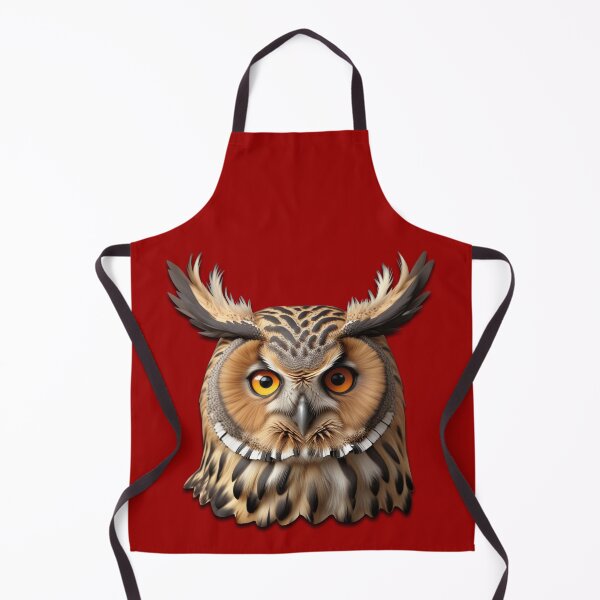 Item preview, OWL HEAD (#990000) designed and sold by Marlon Oseguera.