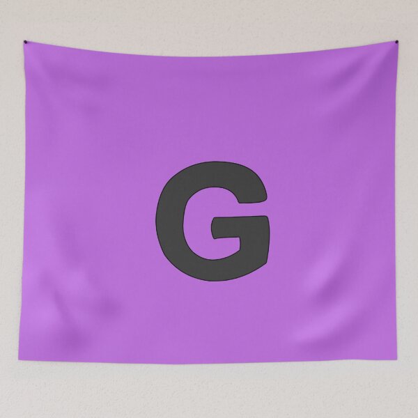 Item preview, letter g black designed and sold by ZiphGames.