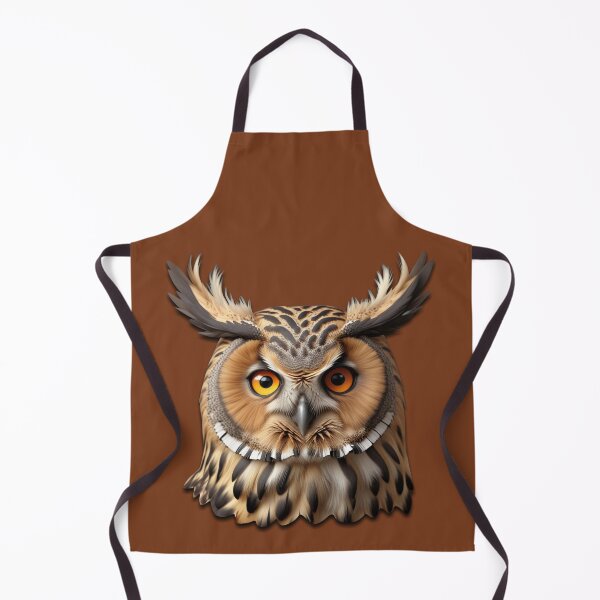Item preview, OWL HEAD (#793C1D) designed and sold by Marlon Oseguera.