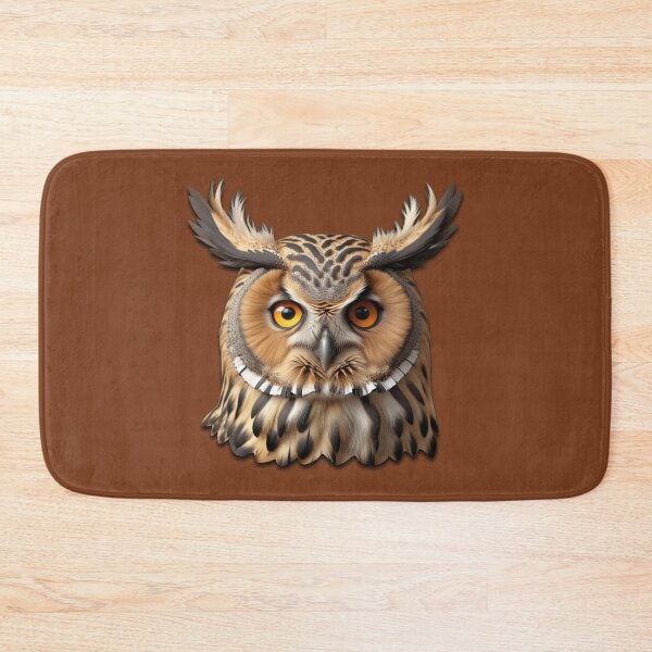 Item preview, OWL HEAD (#793C1D) designed and sold by Marlon Oseguera.