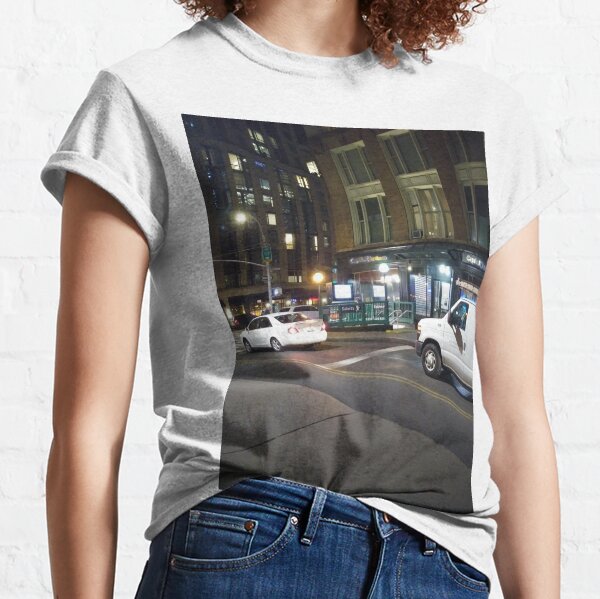 Van, #Van, Manhattan, #Manhattan, New York, #NewYork, NYC, #NYC, New York City, #NewYorkCity Classic T-Shirt