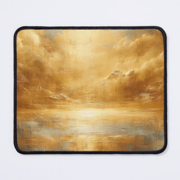 Item preview, Abstract golden texture with dynamic brush strokes and luminous effects designed and sold by homydesign.